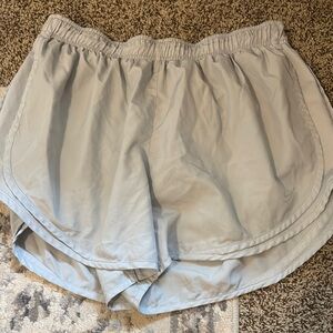 Nike Gray Athletic Shorts Lightweight Breathable Design